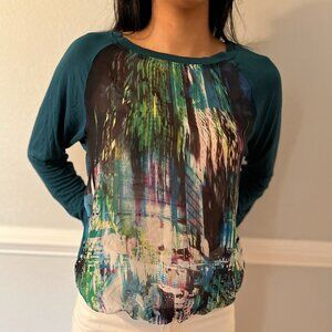 Bobeau Blouse Size xs